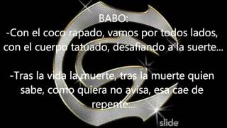 Cartel de Santa   Con El Coco Rapado CON LETRA)