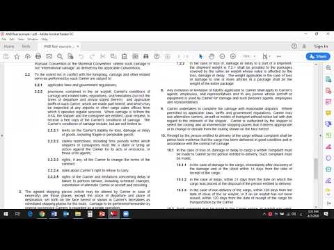 UOP L07APR AWB & Cargo Automation