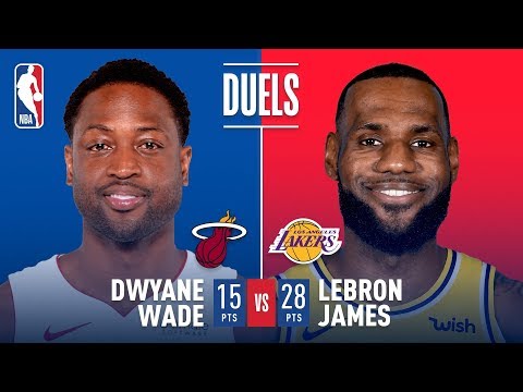 Historic Final Duel in LA: LeBron vs Wade | December 10, 2018