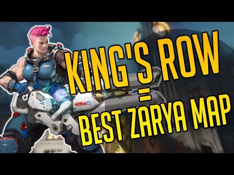 Overwatch - KING'S ROW = BEST ZARYA MAP