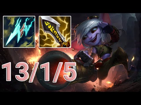 Tristana Mid VS Akshan | KR GrandMaster Patch 13.10