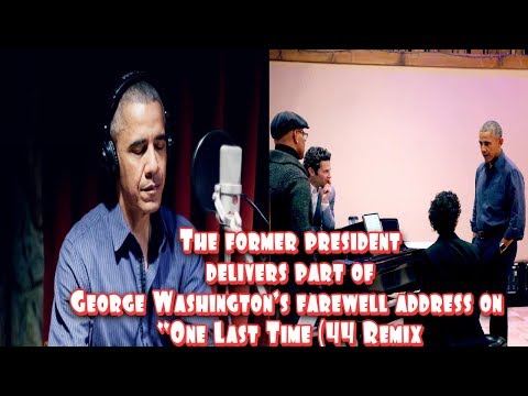 WOW.!! Barack Obama Joins Lin-Manuel Miranda on a ‘Hamilton’ Remix