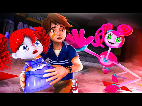 GIANT Mommy Long Legs EATS Gregory in POPPY PLAYTIME CHAPTER 2 PART 1