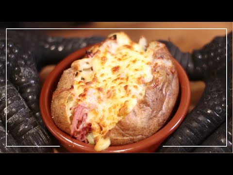 Patata ASADA de FERIA en Freidora de Aire | Facilísimas!!!