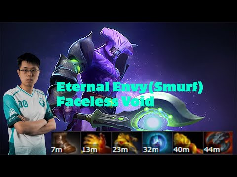 EternaLEnVy(Smurf) Faceless void || Full gameplay ||7.27d || Player Perspective