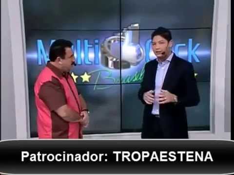 Programa Ratinho Multiclick parceria com a Nutriblue - Tropa Estena