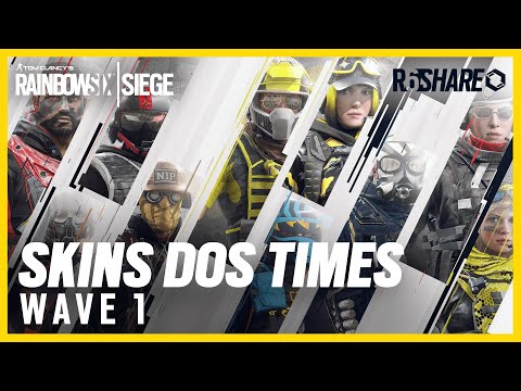 R6 SHARE I SKINS DOS TIMES  - Primeira Leva