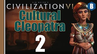 CIVILIZATION 6 - Egypt (Deity) - Cultural Cleopatra - Part 2 - NEW FRONTIER PASS (MODDED)