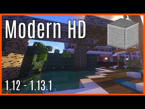 Minecraft | MODERN Texture Pack Showcase! - Modern HD Resource Pack (1.12 - 1.13.1)