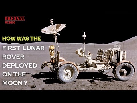 How was the first lunar rover deployed on the Moon ?  - Apollo 15 - Original Video