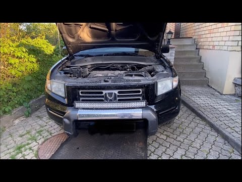 2006-2014 Honda Ridgeline Front Bumper removal. How to take off front bumper