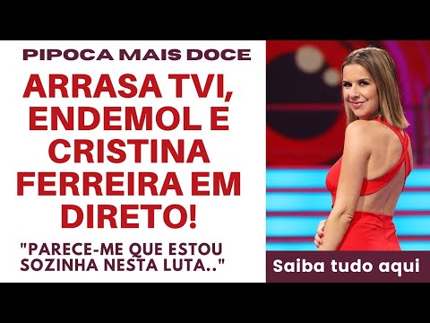 Pipoca mais doce ARRASA COM a TVI, Endemol e Cristina Ferreira em direto! 👏