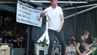 The Color Morale - Burn Victims - Live 6-14-14 Vans Warped Tour 2014