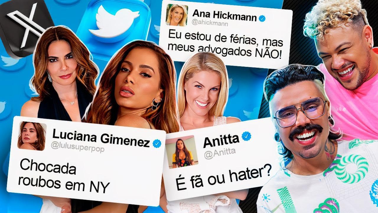 FAMOSOS QUE CAUSARAM MUITO NO TWITTER (X) | Diva Depressão