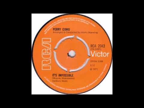 Perry Como - It's Impossible - 1971 - 45 RPM