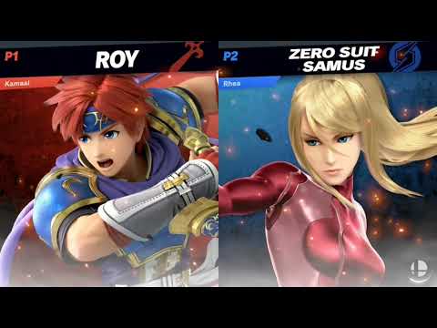 Losario (Zerio Suit Samus) vs Kamaal (Roy) - Local of Lafayette #5 (Loser's Quarters)
