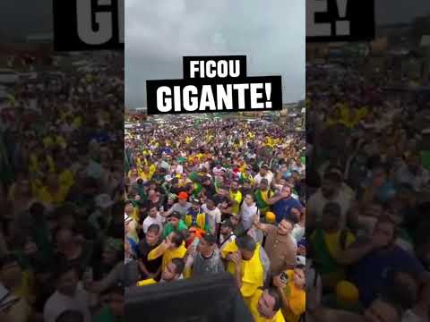 Nikolas Discursa Para Patriotas em Cristalina Go