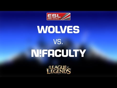 League of Legends - WOLVES vs. n!faculty - EPS Finals 2014 - Semifinals Game 1