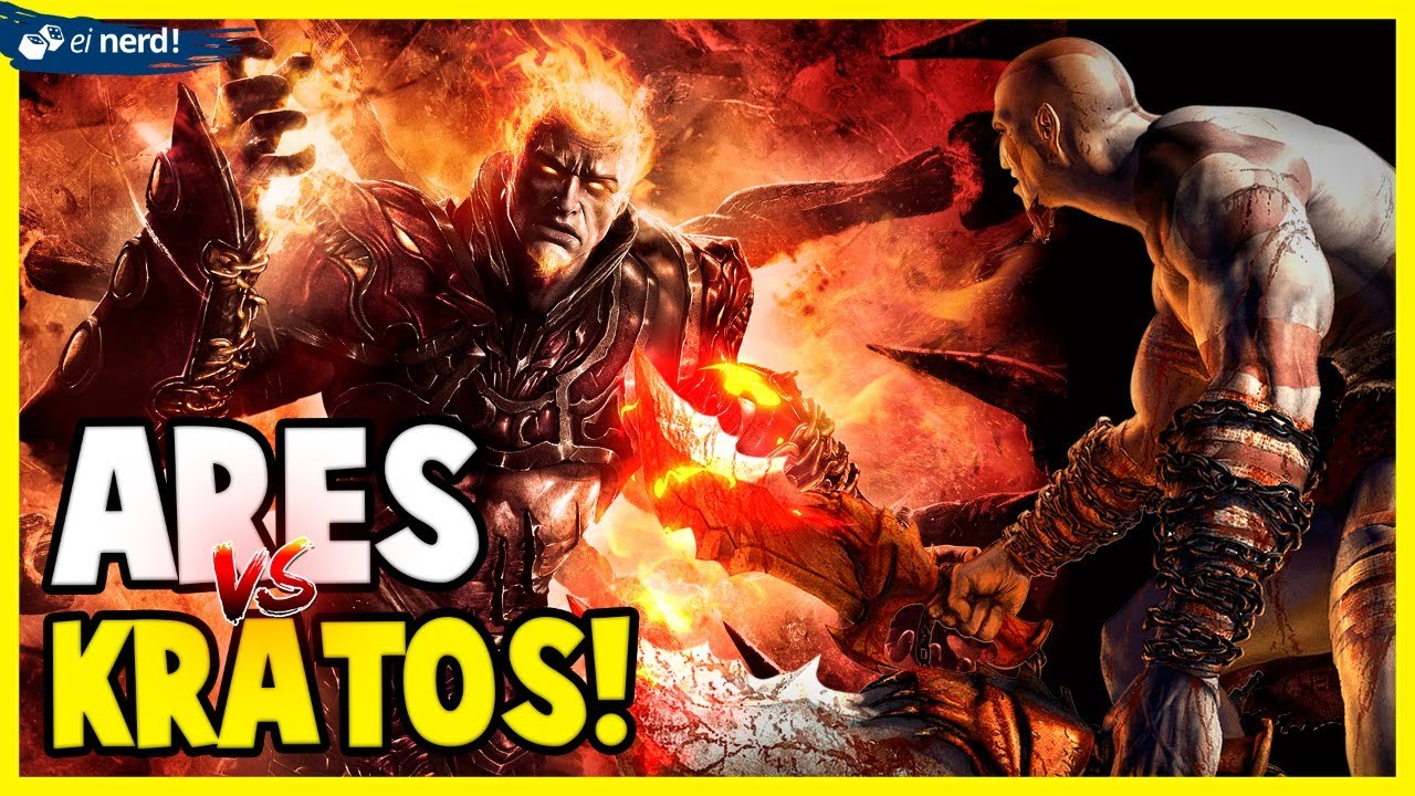 KRATOS VS ARES, DEUS DA GUERRA -  VEJA COMO FOI