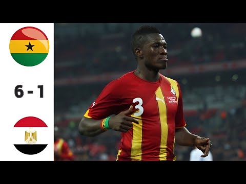 Ghana 6 x 1 Egypt[A.Gyan 2 Goals🔥].World Cup Qualifiers 2014].Extended Highlights & All Goals