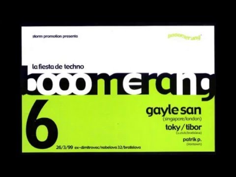 Dj Toky & Tibor @ Booomerang 6 - la fiesta de la techno 26.3.1999