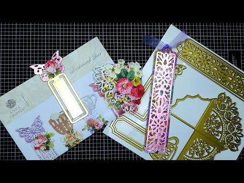 Anna Griffin Bookmark Dies Review Tutorial! Fast, Pretty & Useful Projects to Make!