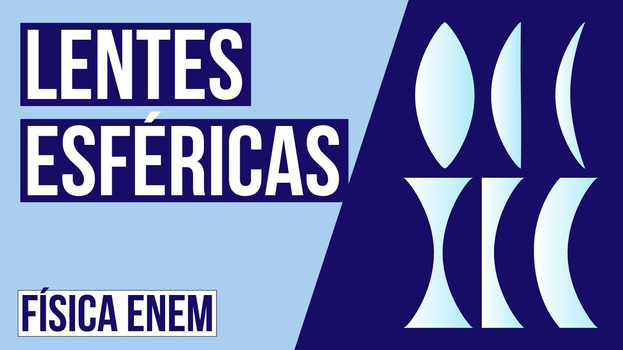 LENTES ESFÉRICAS: O que são, tipos, características e formação da imagem | Aula de Física para Enem