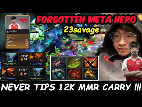 23savage Chaos Knight - NEVER TIPS 12K MMR  FORGOTTEN META HERO Before New Patch Dota 2  Gameplay