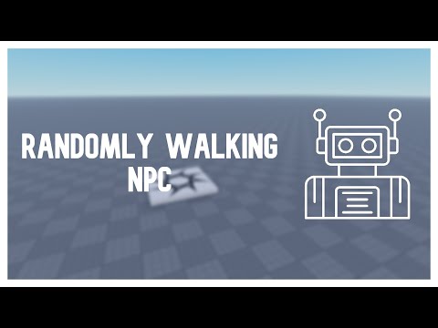 How to ADD a Randomly Walking NPC + Pathfinding | Roblox Studio 2025