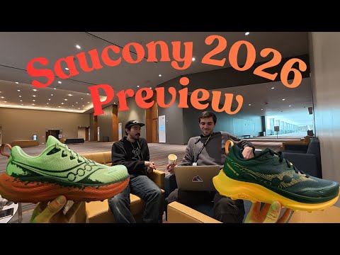 Saucony 2026 Trail Preview From The Running Event!