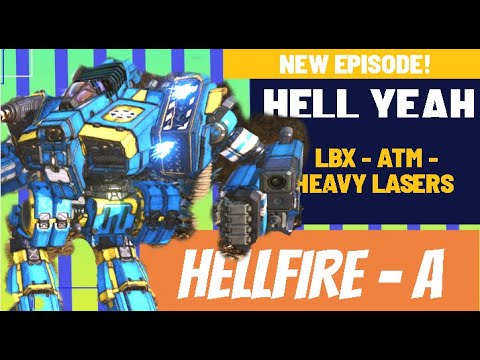 MWO - *NEW* Win a Vintage 1987 FASA BT COMIC! And Hellfire A variant Build!