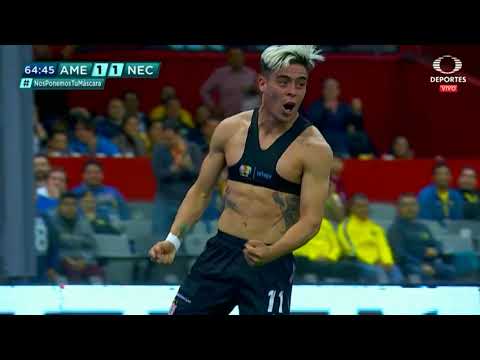 Gol de B. Fernández | América 1 - 2 Necaxa | Clausura 2019 - Jornada 1 | LIGA Bancomer MX