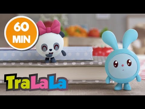 Învățăm cu BabyRiki 60MIN - Desene animate copii | TraLaLa