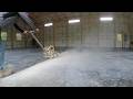 Massive Concrete Slab Pour Mirror Finish Using A Power Trowel