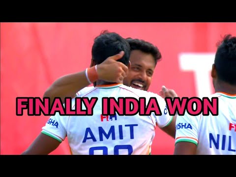 FINALLY INDIA WON // INDIA VS BELGIUM // FIH PRO LEAGUE 2025 // BEST HOCKEY MATCH