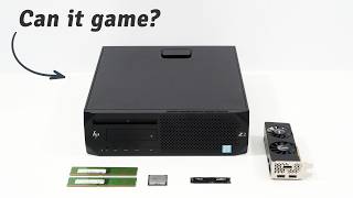 HP Z2 G4: i7-9700 + RTX 3050 6GB LP, How well CAN IT GAME?