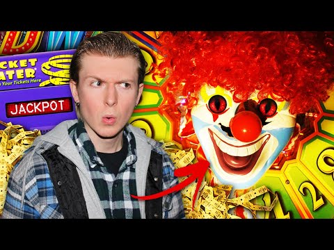 Playing Only The WEIRDEST Games In This Arcade! *GONE WRONG*