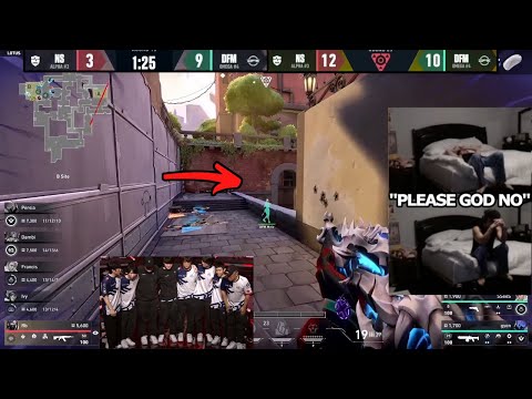 Shanks tweaking for 8 minutes as DFM Blow 9-3 Lead vs NS in Elimination Match