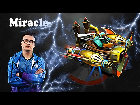 Miracle - Gyrocopter Safelane | Dota 2 7.27d Gameplay