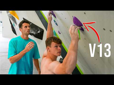 Wie dieser Kletterer innerhalb eines Jahres von V8 auf V13 kam