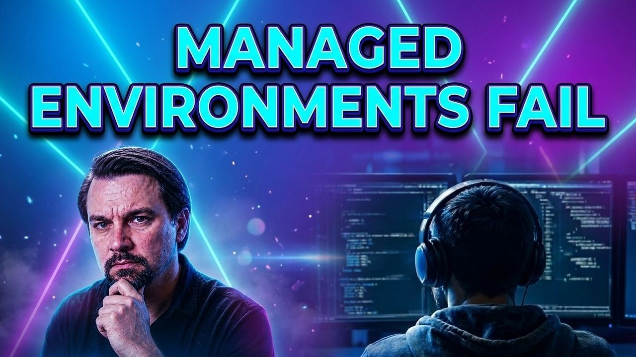 Why Managed Environments Fail: The Missing Pro-Dev Link