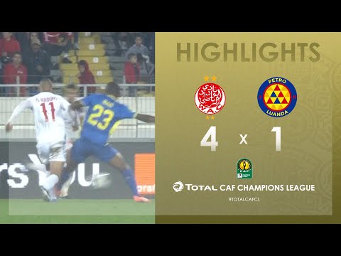 Wydad Athletic Club 4-1 Atlético Petróleos | HIG...