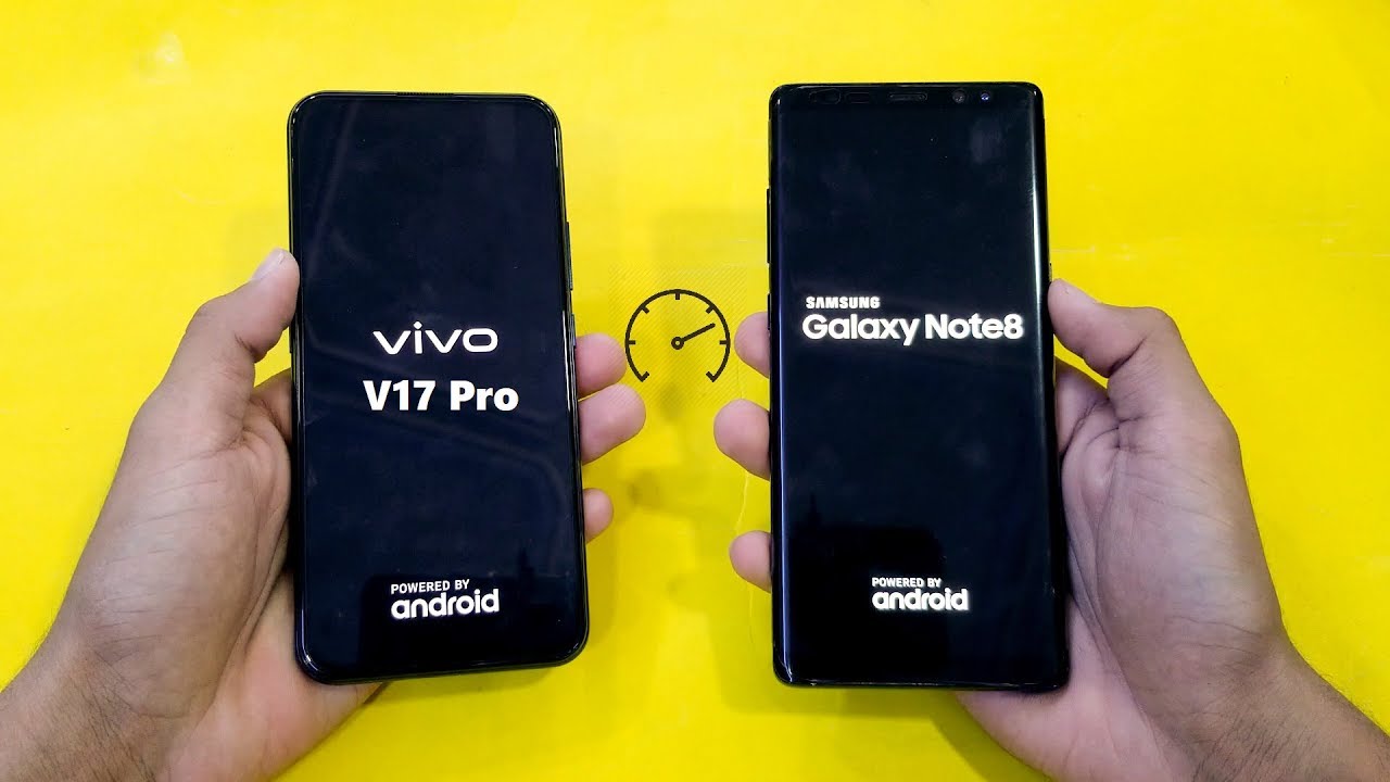 Vivo V17 Pro vs Samsung Galaxy Note 8 - Speed Test