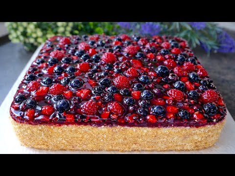 Diesen saftigen Kuchen backen wir jedes Neue Jahr! So lecker und einfach