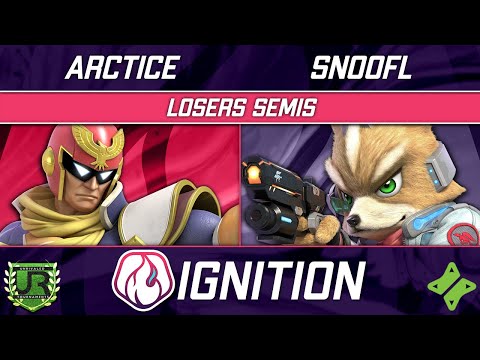 Ignition 256 LOSERS SEMIS - Arctice (Captain Falcon) vs SNooFL (Fox)