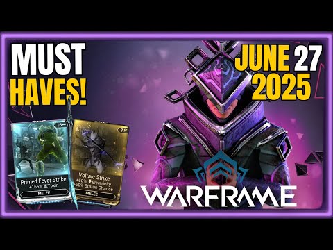 Baro Ki'Teer Must Buys – June 27, 2025 (Warframe Weekly Picks!)