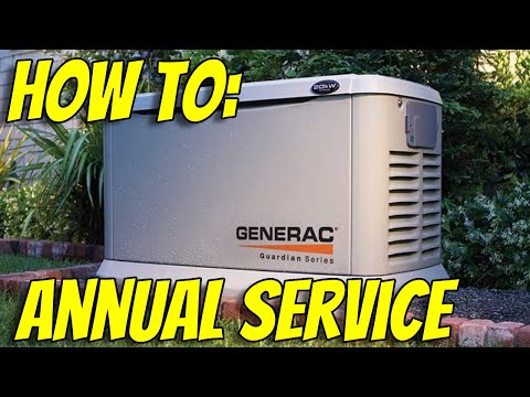 DIY Home Standby Generator Maintenance: Annual Service