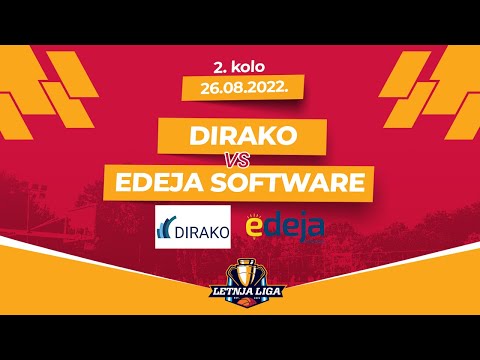 26.08.2022  LETNJA LIGA GRUPA A  2.kolo 20:10 Dirako - Edeja Software
