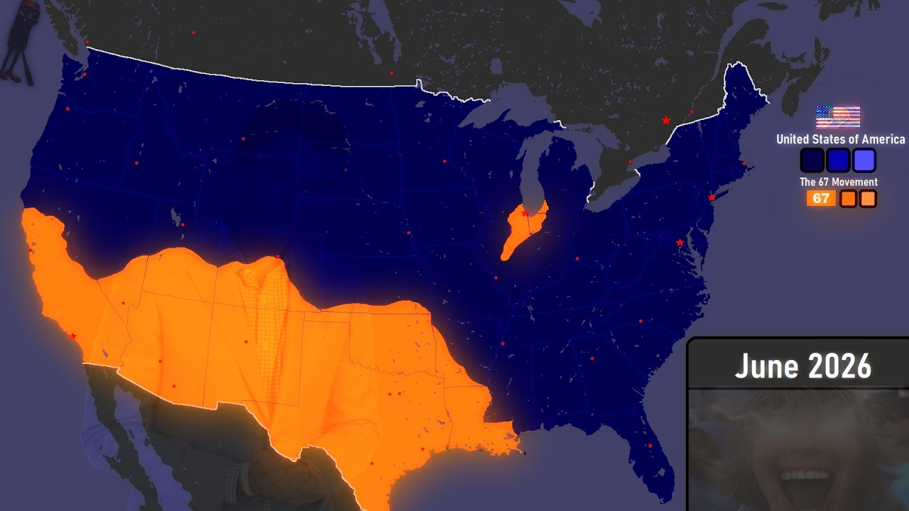 The Second American Civil War - Mapped