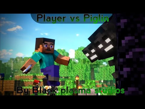 Reacting to Player vs Piglin bloopers & behind the scenes (minecraft animation)